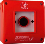 Priminimo mygtukas prie&scaron;gaisrinis 2z 1r raudonas Op1-w01-b-21-230vac