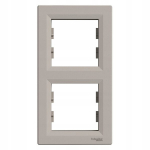 Schneider Asfora rėmelis dvigubas vertikalus, rudas Eph5810269