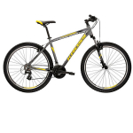 Kalnų dviratis Kross 26", pilkas