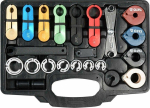 Yato Vamzdžių Suspaudimo Rinkinys YT-06301, 23vnt., aliuminis, oro kondicionavimui, degalų linijoms