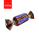 &Scaron;okoladiniai saldainiai Snickers, 2,5 kg