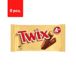 &Scaron;okoladinių batonėlių rinkinys Twix, 4 x 50 g x 9 pak.