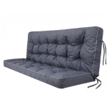 Kėdės pagalvė Hobbygarden Pola, 100 cm, juoda