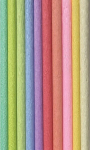 Interdruk gofruotas popierius pastelinis Mix 10 vnt.