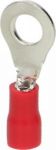 Izoliuotos kabelio jungtys, 1 mm&sup2;, M4, 10 vnt., raudonos