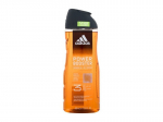 Du&scaron;o želė Adidas Power Booster Shower Gel 3in1, 400 ml