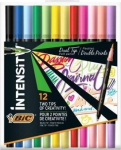 Ra&scaron;ikliai Bic Intensity Dual Tip, 12 spalvų