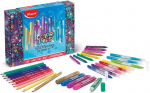 Blizgančių spalvinimo priemonių rinkinys Maped Color&rsquo;Peps Glittering