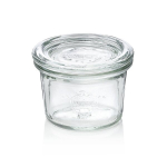 Weck stiklainiai su dangteliais, 12x80 ml