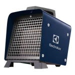 Electrolux &scaron;ildytuvas su keraminiu kaitinimo elementu EIFH-C/2-2200W