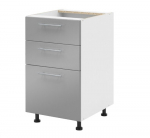Pastatoma spintelė Liveo Tiffany T17/D45S3, 45 cm, pilka