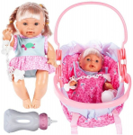 Interaktyvi lėlė ne&scaron;yklėje MalPlay, 28 cm