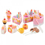 Žaislinis gimtadienio tortas Lean Toys, 75 dalys