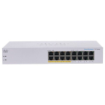 BUSINESS 110 SERIES UNMANAGED - SWITCH 16-PORT GE PARTIAL POE