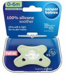 Silikoninis simetri&scaron;kas čiulptukas Canpol Babies, 0-6 mėn.
