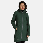 Huppa moteri&scaron;ka softshell parka AVA, tamsiai žalia