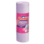 Valymo &scaron;luostės SPONTEX Multiroll universalus dulkių valymo ritinys, 50 lapelių