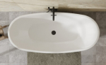 Vonia Besco Ayla Black&White, 170 x 80 cm, su juodais dangteliais