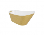 Vonia Besco Melody Glam Gold, 150 x 80 cm, su auksiniais dangteliais