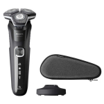 Belaidžiai skustuvai PHILIPS S5898/35 Series 5000 su sausu ir drėgnu naudojimu, 50 minučių veikimo laiko ir 1 valandos įkrovimo.