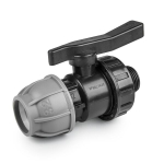 PN10 vožtuvas PE vamzdžiams 32mm / 1" i&scaron;or.sr. Bradas