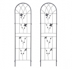 Metalinės atramos vijokliniams augalams, 190x55 cm, 2 vnt. (Nr. 5)