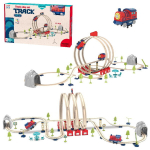 Elektrinė suskleidžiama geležinkelio trasa Sun Baby, 101 el.