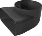 Bosch Siemens Adapteris 150 Mm 90 Rund Flach Hez9vdsi1 Originalus 17005350