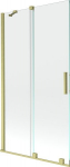 Vonios sienelė Mexen Velar II, Brushed gold, 100 x 150 cm