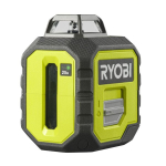 Lazerinis lygis Ryobi RB360GLL 25 m +/- 0,5mm/m
