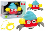 Interaktyvus vaik&scaron;čiojantis krabas Lean Toys