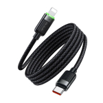 MCDODO ĮKROVIKLIS USB-C ŽAIBO GREITO ĮKROVIMO KABELIS IPHONE 1M LED