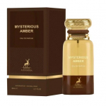 Kvapusis vanduo Maison Alhambra Mysterious Amber unisex, &scaron;iltas gintaro ir smilkalų aromatas, 80 ml
