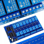 Relinis modulis Rosfix 16 kanalų &ndash; Optinė izoliacija, Suderinamas su Arduino, Įtampa 24V