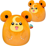 Squishmallows Didelis me&scaron;kiukas talismanas Pokemon Teddiursa 30 cm