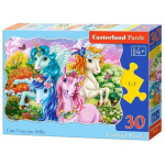 Dėlionė Castorland Cute Unicorns Selfie, 30 d.