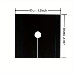Piktžolių barjerinė danga su skylutėmis, 60cm23.6inX60cm59.94cm-10vnt