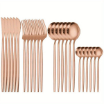 Portugali&scaron;kų indų rinkinys 24 dalių,  24 vnt Rose Golden