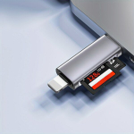 2-in-1 kortelių skaitytuvas USB