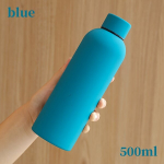 1 vnt. 500 ml tvirta ne&scaron;iojama vandens gertuvė.,  Mėlyna B