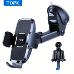 Telefono laikiklis Telefono laikiklis automobiliui 2-in-1