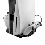 Flashfire p901 prijungimo stotelė, skirta ps5, lengvas įkrovimas, eleganti&scaron;kas dizainas abs