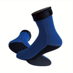 Unisex 3MM Neopreno Nardymo Kojinės, Neslystančios &Scaron;iltos Kojinės, Mėlyna