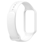 Silikono dirželis skirtas Xiaomi Mi Band 8 Active, baltas