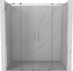 Stumdomos du&scaron;o durys Mexen Velar Duo, Chrome, 180 cm