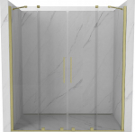 Stumdomos du&scaron;o durys Mexen Velar Duo, Brushed gold, 180 cm