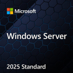 Biuro programa Microsoft Windows Svr Std 2025 64Bit PL DVD 16 core OEM