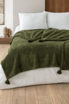 Denizli Concept pledas Puffy Wellsoft Khaki, 160x200 cm