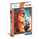 Clementoni Dėlionė 104 elementai Liūtas Karalius