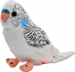 Beppe pliu&scaron;inė papūga baltos spalvos, 13 cm